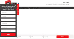 Desktop Screenshot of cwlauto.com